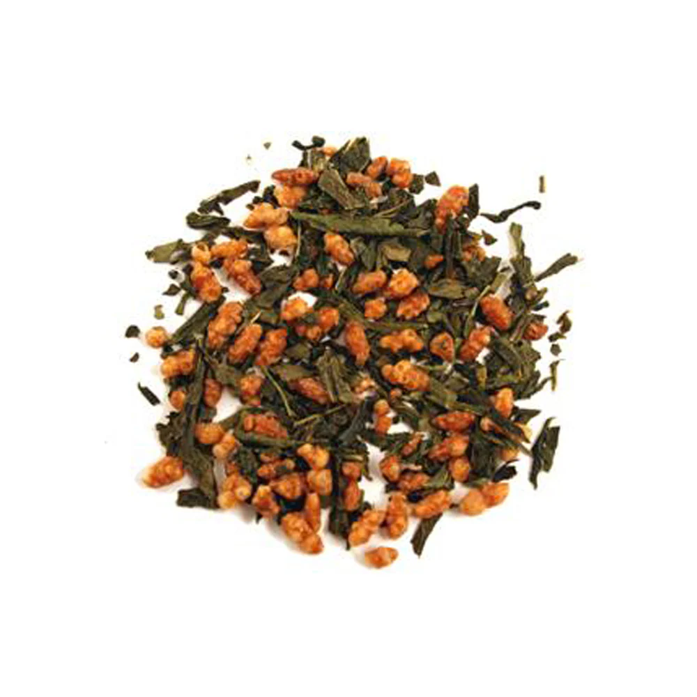 Gold Genmai-cha Roasted Rice Green Tea - Image 4